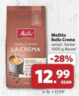 Combi Melitta Bella Crema LA CREMA Angebot