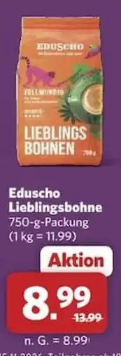 Combi Eduscho Lieblingsbohne Angebot