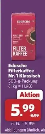 Combi Eduscho Filterkaffee Nr. 1 Klassisch Angebot