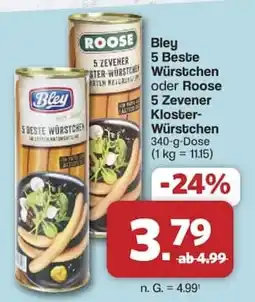 Famila Nord West Bley 5 Beste Würstchen Angebot