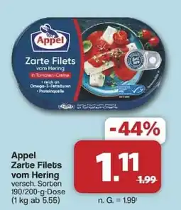 Famila Nord West Appel Zarte Filets vom Hering Angebot