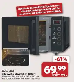 Famila Nord West exquisit Mikrowelle MW7020-F-030DI* Angebot