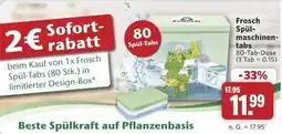 Combi Frosch Spülmittel-Tabs Angebot