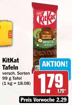 HIT KitKat Tafeln Angebot