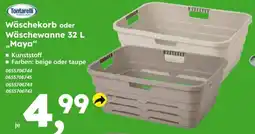 Globus Baumarkt Wäschekorb oder Wäschewanne 32 L „Maya“ Angebot