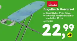 Globus Baumarkt Bügeltisch Universal Angebot