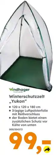 Globus Baumarkt Windhager Winterschutzzelt „Yukon“ Angebot