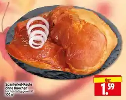 Edeka Herkules Spanferkel-Keule ohne Knochen Angebot