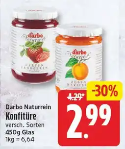EDEKA Wucherpfennig Darbo Naturrein Konfitüre Angebot