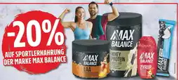 EDEKA Wucherpfennig MAX BALANCE Sporternahrung Angebot