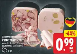 EDEKA Wucherpfennig Bauerngut Pastetenaufschnitt Angebot