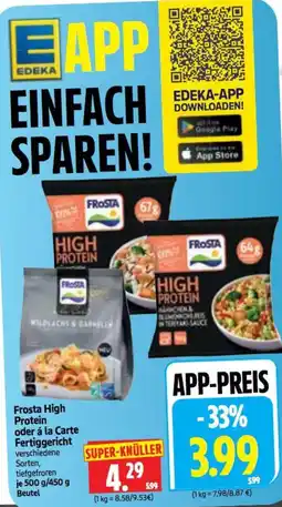 Edeka Herkules Frosta High Protein Angebot
