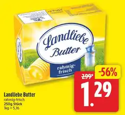 EDEKA Wucherpfennig Landliebe Butter Angebot