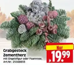 Herkules Baumarkt Grabgesteck Zementtherz Angebot