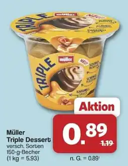 Famila Nord West Müller Triple Dessert Angebot
