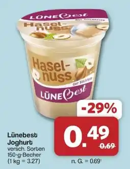 Famila Nord West Lünebest Joghurt Angebot