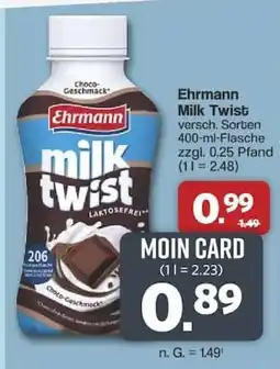 Famila Nord West Ehrmann milk twist Angebot