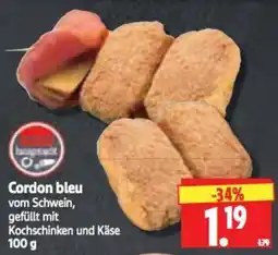 Edeka Herkules Cordon bleu vom Schwein Angebot
