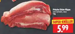 Edeka Herkules Frische Dicke Rippe vom Schwein, natur Angebot