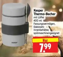 Edeka Herkules Kesper Thermo-Becher Angebot