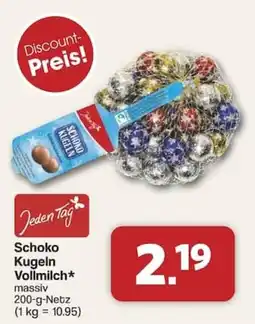 Famila Nord West Jeden Tag Schoko Kugeln Vollmilch* Angebot