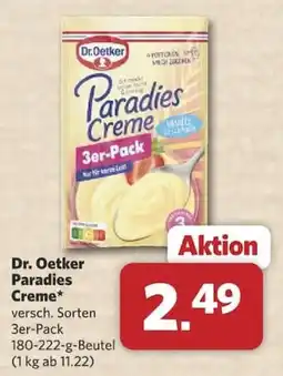 Combi Dr. Oetker Paradies Creme Angebot