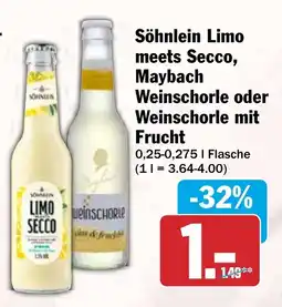 HIT Söhnlein Limo Secco Angebot