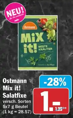 HIT Ostmann Mix it! Salatfixe Angebot