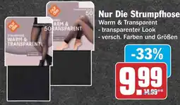 HIT Nur Die Strumpfhose Angebot