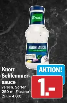 HIT Knorr Schlemmer-sauce Angebot