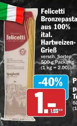 HIT Feliceitti Bronzepasta Angebot