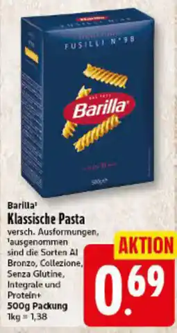 Elli Markt Barilla Klassische Pasta Angebot