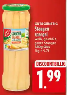 Elli Markt GUT&GÜNSTIG Stangen-spagel Angebot