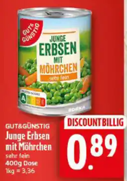 Elli Markt Junge Erbsen mit Möhrcchen Angebot