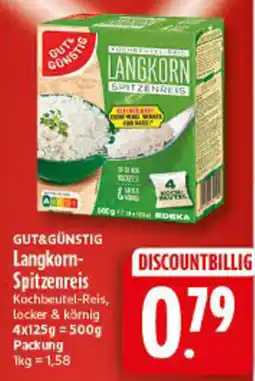 Elli Markt GUT&GÜNSTIG Langkorn-Spitzenreis Angebot
