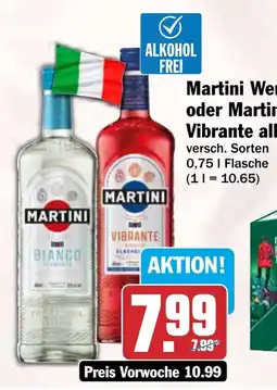 HIT Martini Bianco oder Martini Vibrante Angebot