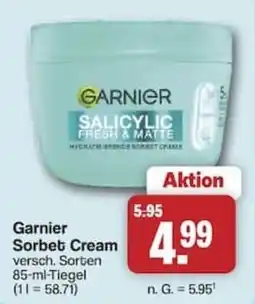 Famila Nord West Garnier Sorbet Cream Angebot