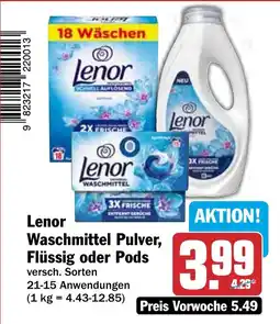 HIT Lenor Waschmittel Angebot