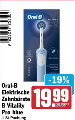 HIT Oral-B Elektrische Zahnbürste B Vitality Pro blue Angebot