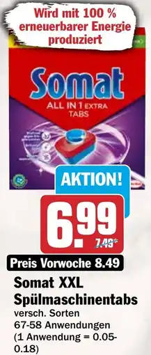 HIT Somat XXL Spülmaschinentabs Angebot