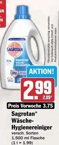 HIT Sagrotan Wäsche-Hygienereiniger Angebot