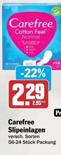 HIT Carefree Slipeinlagen Angebot