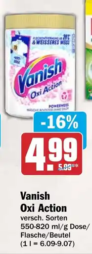 HIT Vanish Oxi Action Angebot