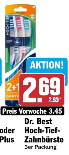 HIT Dr. Best Hoch-Tief-Zahnbürste Angebot