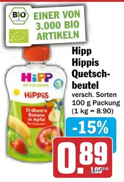 HIT Hipp Hipps Quetschbeutel Angebot