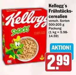 HIT Kellogg's Frühstücks-cerealien Angebot