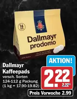 HIT Dallmayr Kaffeepads Angebot
