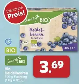 Famila Nord West Jeden Tag BIO Heidelbeeren Angebot