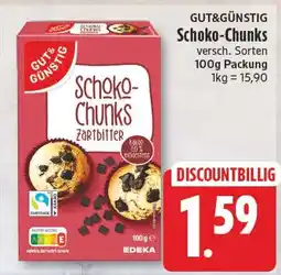 EDEKA Wucherpfennig Schoko-Chunks Zartbitter Angebot