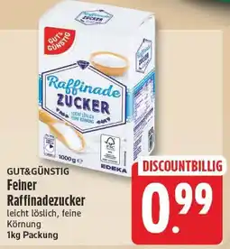 EDEKA Wucherpfennig Raffinade ZUCKER Angebot